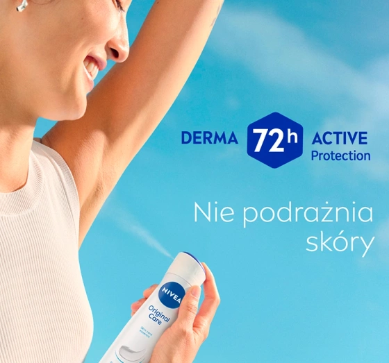 NIVEA ORIGINAL CARE ANTITRANSPIRANT SPRAY FÜR FRAUEN 150ML