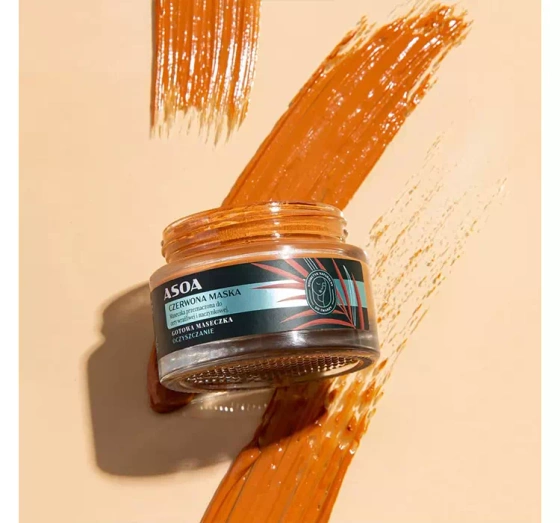 Kliknij na zdjęcie, aby je powiększyć ASOA GESICHTSMASKE ROTER TON 50ML