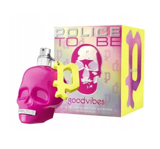 POLICE TO BE GOODVIBES FOR WOMAN EDP SPRAY 125ML