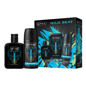 STR8 Wild Beat Eau de Toilette Spray 50 ml + Deodorant-Spray 150 ml
