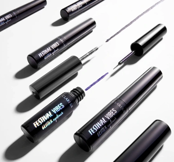 Claresa Festival Vibes Glitzer-Eyeliner 01 Greyblow 4g