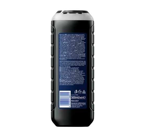 Kliknij na zdjęcie, aby je powiększyć NIVEA MEN Deep Shampoo für Männer 500 ml