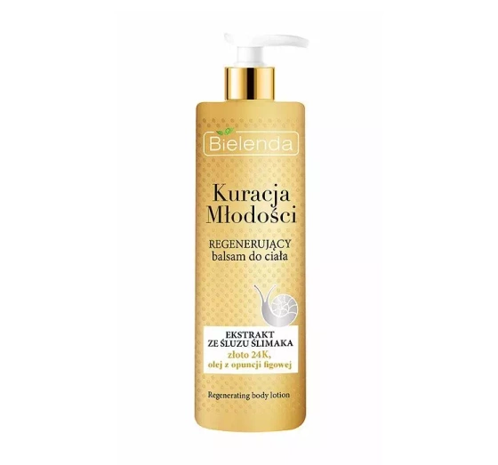 Kliknij na zdjęcie, aby je powiększyć Bielenda Kuracja Młodości Regenerierendes Körperbalsam 400 ml