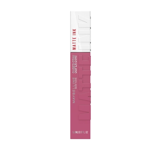 Kliknij na zdjęcie, aby je powiększyć MAYBELLINE SUPERSTAY MATTE INK LIPPENSTIFT 165 SUCCESSFUL 5ML