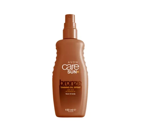 Kliknij na zdjęcie, aby je powiększyć AVON CARE SUN+ BRONZE SPRÜHÖL ZUR VERSTÄRKUNG DER BRÄUNE 150ML
