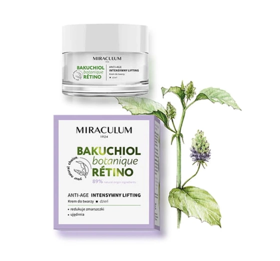 Miraculum Bakuchiol Botanique Retino Anti-Age Tagescreme Intensives Anti-Age-Lifting 50 ml