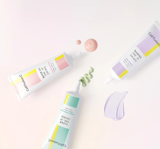 Cell Fusion C Bluring Tone-Up Sun Base SPF50+/PA++++ glättende Make-up-Basis 40 ml