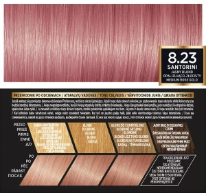 L'Oréal Paris Preference Haarfarbe 8.23 Medium Rose Gold