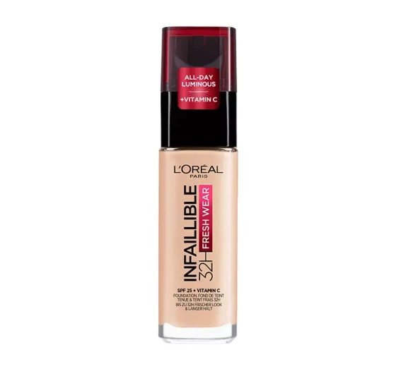 LOREAL INFAILLIBLE 32H FRESH WEAR FOUNDATION 20 IVORY 30ML