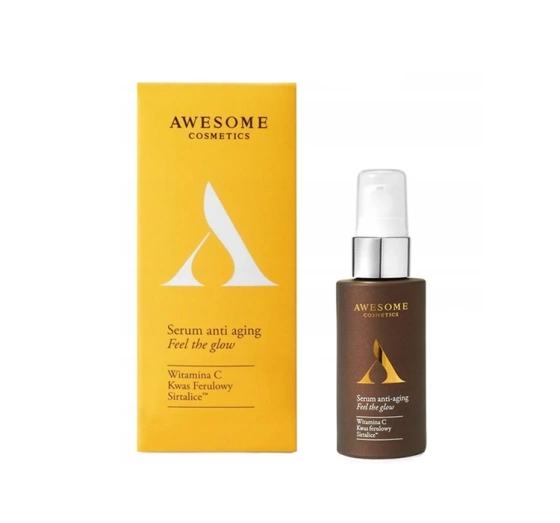 Awesome Cosmetics Feel The Glow Anti-Aging Gesichtsserum 30 ml 