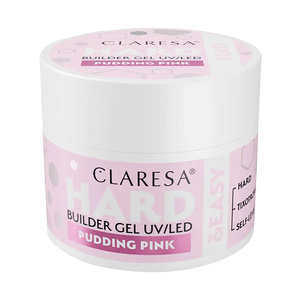 Claresa Hard&Easy Aufbau-Gel „Pudding Pink“ 12 g