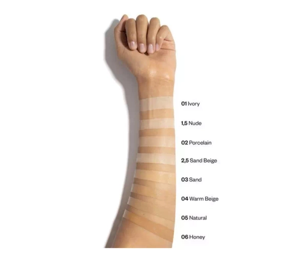 PAESE NANOREVIT LANGANHALTENDES FOUNDATION MIT NATÜRLICHEM FINISH 2,5 SAND BEIGE 30ML