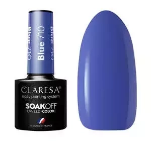 CLARESA SOAK OFF HYBRIDLACK BLUE 710 5ML