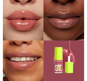 NYX PROFESSIONAL MAKEUP FAT OIL LIP DRIP LIPGLOSS 09 CHILLIN' LIKE A VILLAIN 4,8ML