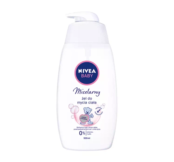 Kliknij na zdjęcie, aby je powiększyć NIVEA BABY MIZELLARES KÖRPERGEL FÜR KINDER AB DEM ERSTEN LEBENSTAG 500ML