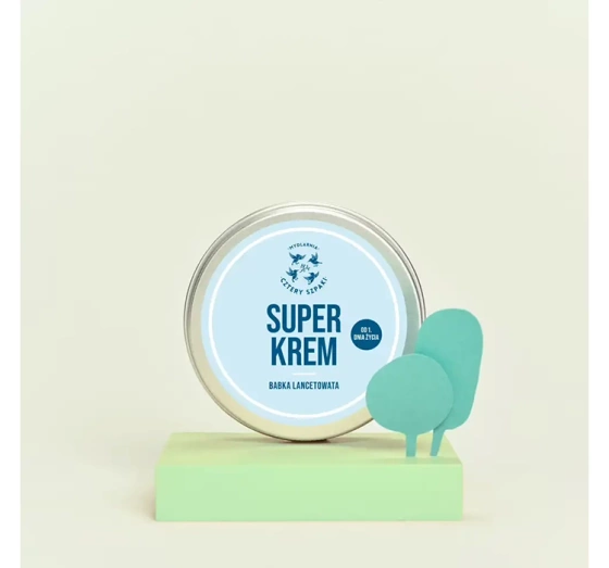 Mydlarnia Cztery Szpaki Spitzwegerich Universale Creme für Gesicht und Körper 100ml