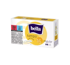 Bella Tampo Hygienetampons ohne Applikator Regular 16 Stück