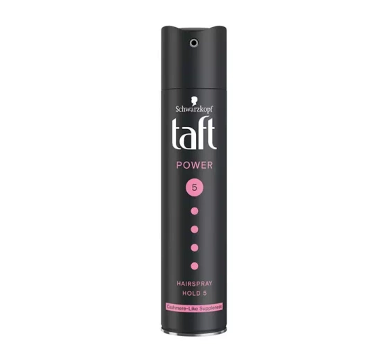 Kliknij na zdjęcie, aby je powiększyć TAFT POWER CASHMERE HAARLACK FÜR TROCKENES UND STRAPAZIERTES HAAR 250ML