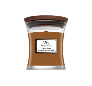Woodwick Small Jar Candle Duftkerze Santal Myrrh 85 g