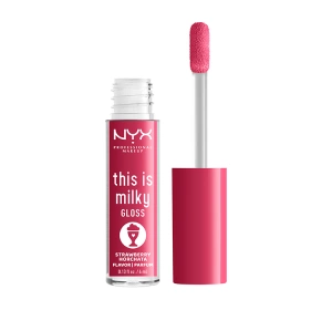 NYX Professional Makeup This Is Milky Lipgloss 10 Strawberry Horchata 4 ml