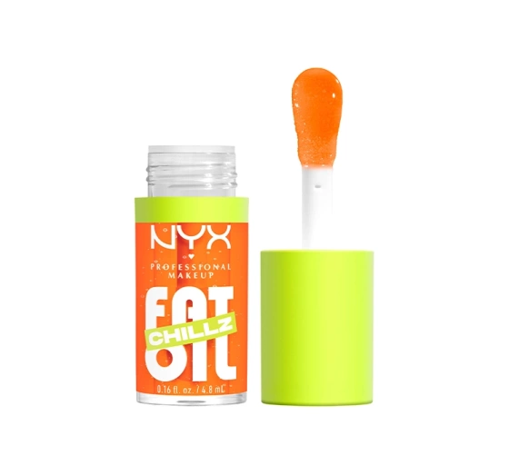 NYX Professional MakeUp Fat Oil Chillz Lipgloss 15 Citrus Chiller 4,8 ml
