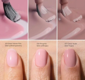 Semilac Nail Lacquer Klassischer Nagellack 107 Classic Nude 9 ml 