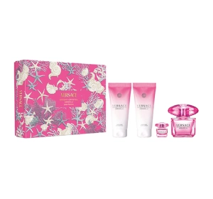 Versace Bright Crystal Absolu Eau de Parfum Spray 90 ml + 5 ml + Duschgel 100 ml + Körperlotion 100 ml