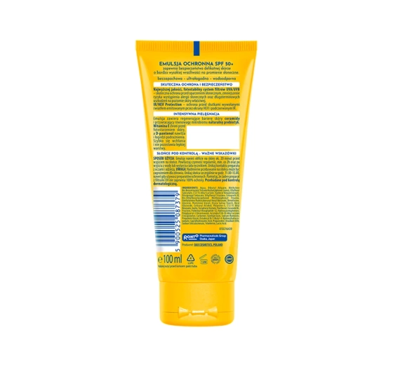 Dax Sun Schützende Emulsion für empfindliche Haut SPF50 100ml
