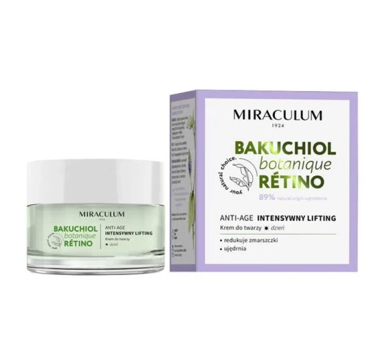 Miraculum Bakuchiol Botanique Retino Anti-Age Tagescreme Intensives Anti-Age-Lifting 50 ml