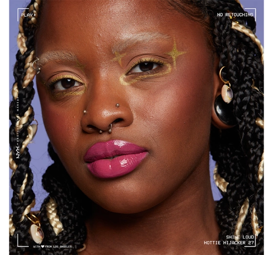 Kliknij na zdjęcie, aby je powiększyć NYX Professional Makeup Shine Loud Flüssiger Lippenstift 27 Hottie Hijacker 6,8 ml
