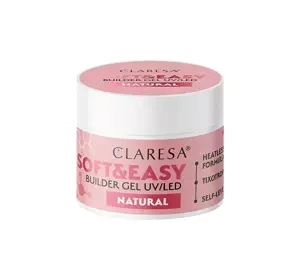 Claresa Soft & Easy Aufbau-Gel Natural 12 g