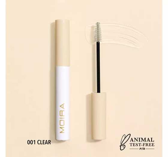 MOIRA FARBLOSE AUGENBRAUENMASCARA 01 CLEAR 6,3ML
