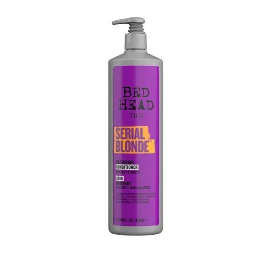 Kliknij na zdjęcie, aby je powiększyć TIGI BED HEAD SERIAL BLONDE CONDITIONER FÜR GEFÄRBTES UND BLONDES HAAR 970ML