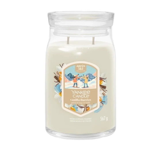 Yankee Candle Signature Apres Ski Große Duftkerze Vanilla Flurries 567 g