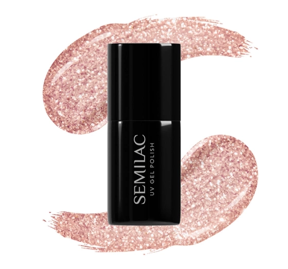 SEMILAC UV HYBRID NAGELLACK PINK GOLD 094
