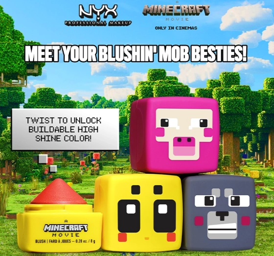 NYX Professional Makeup × A Minecraft Movie Cremiges Rouge 06 Wolfin' Around 8 g