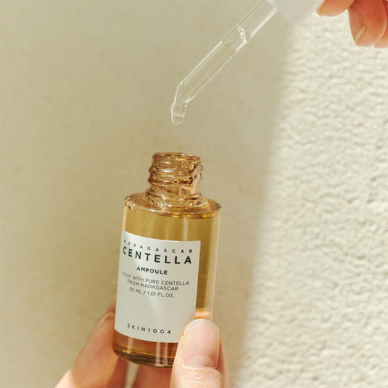 Skin1004 Madagascar Centella Ampoule – pflegendes Gesichtsserum mit Centella Asiatica, 30 ml