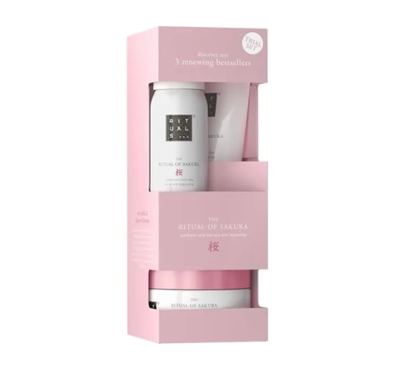 Rituals The Ritual Of Sakura Mini-Körperpflege-Set Duschschaum + Scrub + Körpercreme
