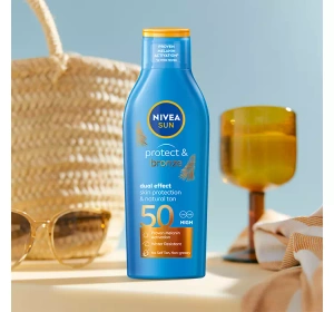 NIVEA SUN PROTECT & BRONZE SONNENLOTION SPF50 200ML