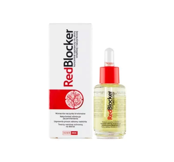 Kliknij na zdjęcie, aby je powiększyć REDBLOCKER REPAIR-KONZENTRAT FÜR EMPFINDLICHE UND COUPEROSE-HAUT 30ML