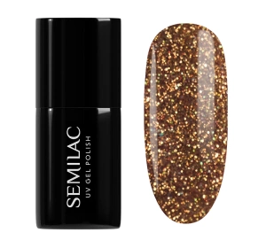 Semilac Winter Wonderland UV-Hybridlack 656 Vintage Gold 7 ml