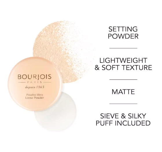 Bourjois Mineral-Losepuder 01 Peach 32 g