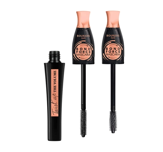 Kliknij na zdjęcie, aby je powiększyć Bourjois Twist Up The Volume Bond Force Mascara Black 8ml