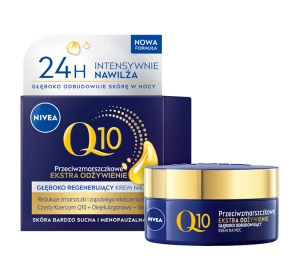 NIVEA Q10 ANTI FALTEN NACHTCREME EXTRA ERNÄHRUNG 50ML