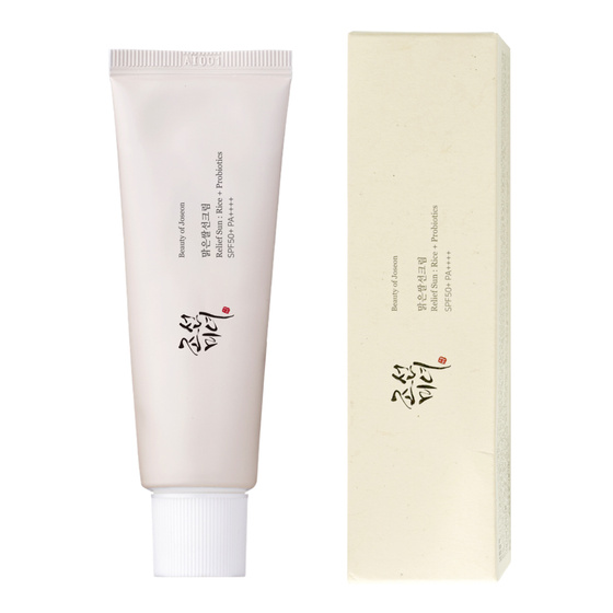 Beauty of Joseon Relief Sun: Rice + Probiotics Sonnenschutzcreme für das Gesicht LSF 50+ PA++++ 50 ml
