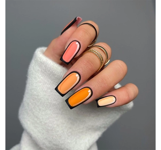 Semilac Into Her Nature! UV-Hybridlack 416 Golden Hour Orange 7 ml