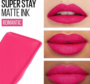 MAYBELLINE SUPERSTAY MATTE INK LIPPENSTIFT 30 ROMANTIC 5ML