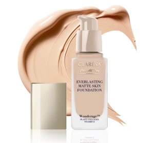 Claresa Care All Day Mattierend-glättende Foundation Sand 32 ml