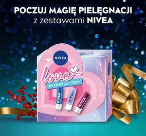 NIVEA Love Essential Trio Lippenpflege-Set 3 x 4,8 g