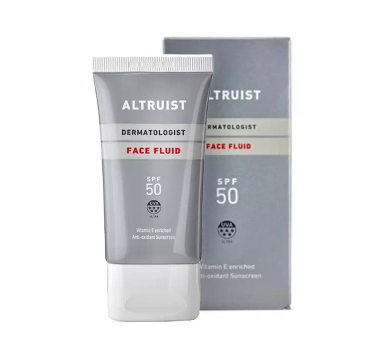 ALTRUIST DERMATOLOGIST FACE SONNENSCHUTZFLUID FÜRS GESICHT SPF50 50ML